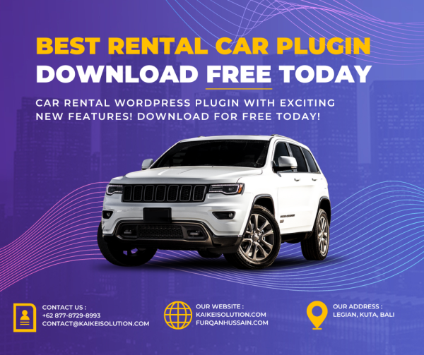 How to Optimize Your Car Rental Business with WordPress Plugin